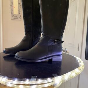Elegant Black Over the Knee Boots